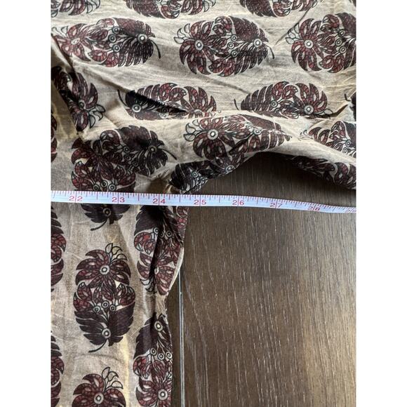 Jaded Gypsy Flowy Boho Printed Brown High-Low Dress One Size Hippie Festival NWT - Picture 7 of 7